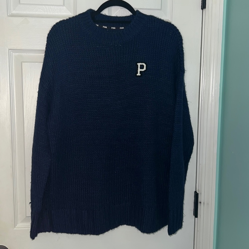 Navy blue, Victoria’s Secret PINK vintage OVERSIZED sweater